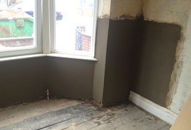 Damp Proofing project in Ipswich Suffolk