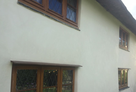 Traditional Lime Render from Suffolk Lime Plasterer